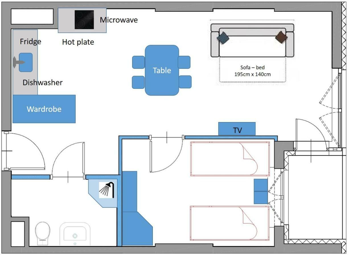 Modern Apartment In 바르샤바 외부 사진